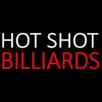 Hot Shot Billiards 2 Leuchtreklame