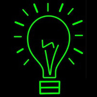 Idea Concept Bulb Leuchtreklame