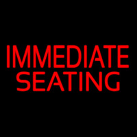 Immediate Seating Leuchtreklame