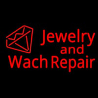 Jewelry And Watch Repair Diamond Logo Leuchtreklame