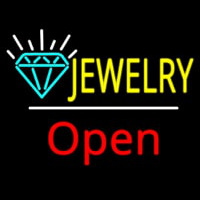 Jewelry Logo Open Leuchtreklame