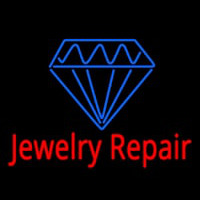 Jewelry Repair Cursive Leuchtreklame