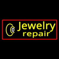 Jewelry Repair Red Border Leuchtreklame