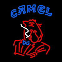 Joe Camel Red Logo Leuchtreklame