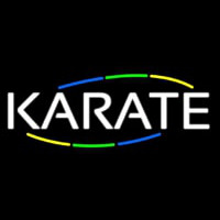 Karate Leuchtreklame