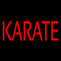 Karate Leuchtreklame