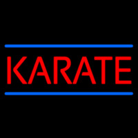 Karate Leuchtreklame