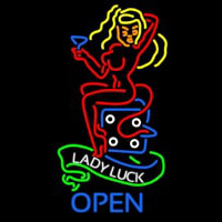 Lady Luck She Devil Leuchtreklame