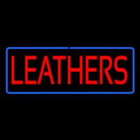 Leathers Leuchtreklame