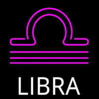 Libra Icon Leuchtreklame