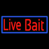 Live Bait Leuchtreklame