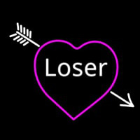 Loser Heart Leuchtreklame