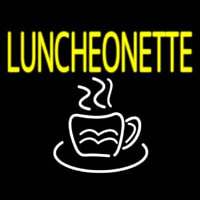 Luncheonette With Coffee Leuchtreklame