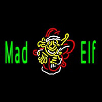 Mad Elf Leuchtreklame