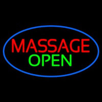 Massage Open Leuchtreklame