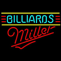 Miller Billiards Te t Borders Pool Beer Sign Leuchtreklame