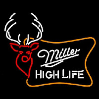 Miller High Life Buck Leuchtreklame