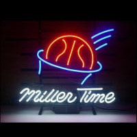 Miller Time Basketball Leuchtreklame