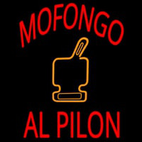 Mofongo Al Pilon Leuchtreklame