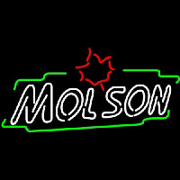 Molson Double Stroke Maple Leuchtreklame