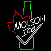 Molson Ice Bottle Leuchtreklame