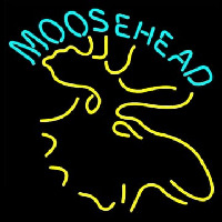 Moose Head Logo Leuchtreklame