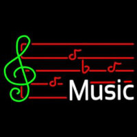 Music Note Leuchtreklame