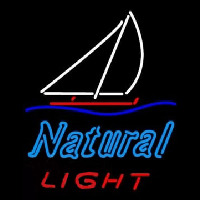 Natural Light Sailboat Leuchtreklame