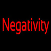 Negativity Leuchtreklame