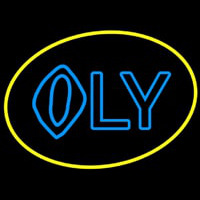 Oly Logo Leuchtreklame