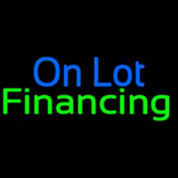 On Lot Financing Leuchtreklame