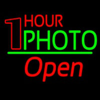 One Hour Photo Open 2 Leuchtreklame