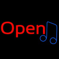 Open Music Tone Leuchtreklame