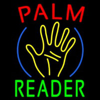 Palm Reader Hand Logo Leuchtreklame