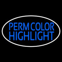 Perm Color Highlight Leuchtreklame