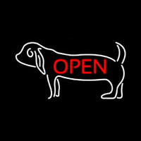 Pet Open 3 Leuchtreklame