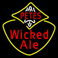 Petes Wicked Ale Leuchtreklame