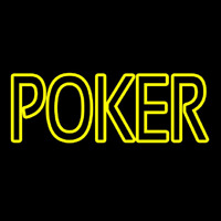 Poker Leuchtreklame