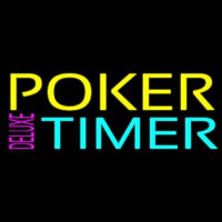 Poker Timer Delu e 1 Leuchtreklame