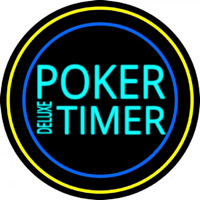 Poker Timer Delu e Leuchtreklame