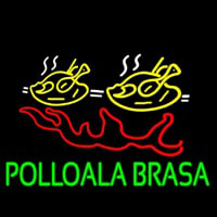 Pollo Ala Brasa Fish Leuchtreklame