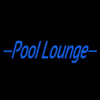 Pool Lounge Leuchtreklame