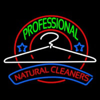 Professional Natural Cleaners Leuchtreklame