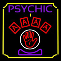 Psychic With Hand Leuchtreklame