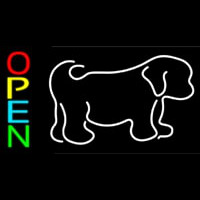 Puppies With Logo 2 Leuchtreklame