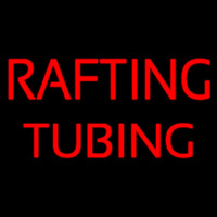 Rafting Tubing Leuchtreklame