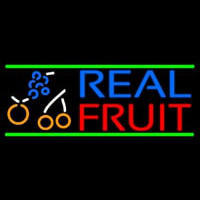 Real Fruit Smoothies Leuchtreklame