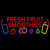 Red Fresh Smoothies Leuchtreklame