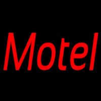 Red Motel Leuchtreklame