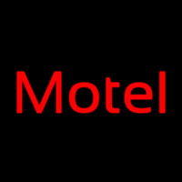 Red Motel Leuchtreklame